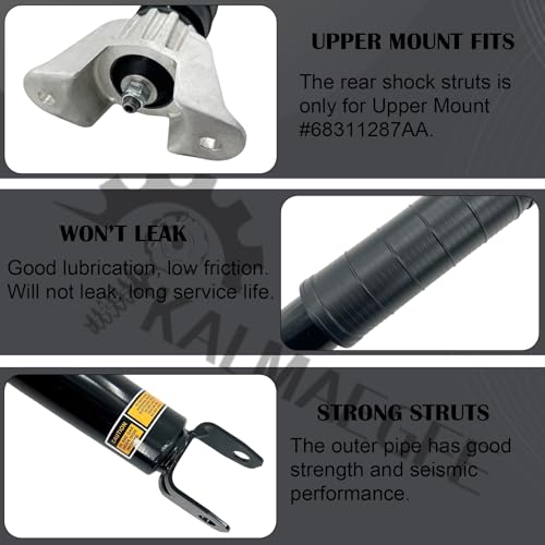 Kalmaegee 2PCS Rear Suspension Shock Absorbers Struts for Durango 2014-2023 (Only for Upper mount #68311287AA) 68223791AE 68223791AB 68223791AC - Image 4