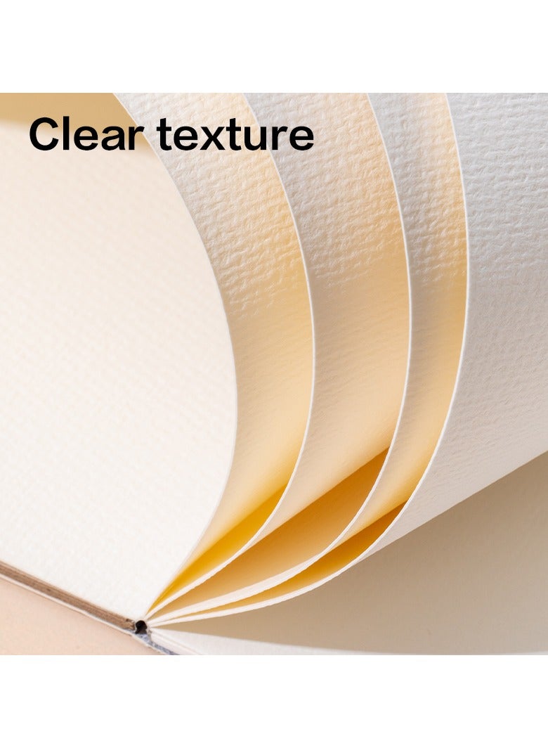 Dmast EC363 Dmast A4 Watercolor Paper Pad 鈥?12 Sheets | 300gsm Cold Pressed Paper | Clear Texture | Scratch Resistant | Excellent Coloring & Water Absorption | Acid-Free & Wrinkle-Resistant - Image 4