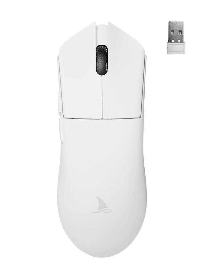 Darmoshark فأرة الألعاب اللاسلكية دارموشارك M3 8K، ثلاثية الوضع 2.4G/USB-C/Bluetooth حتى 26000DPI، مستشعر بصري PAW3395 خفيف الوزن 58غ، 5 أزرار قابلة للبرمجة، فأرة كمبيوتر للابتوب، PC، ماك - Image 1