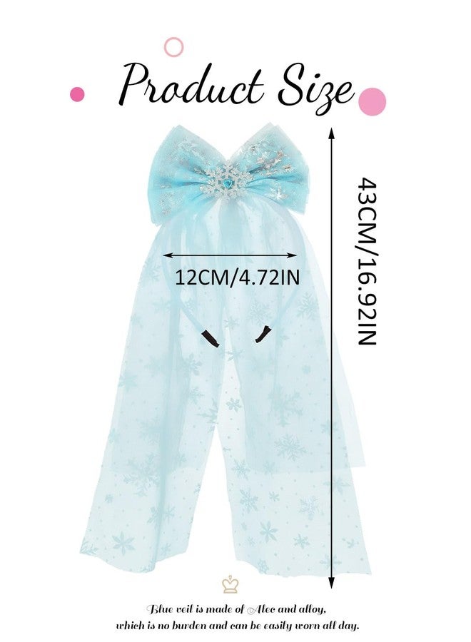 كيلشي طوق رأس كيلشاي الأزرق، فيونكة، طرحة، تيجان مرصعة بأحجار الراين، طرحات، إكسسوارات شعر الزفاف - Image 5