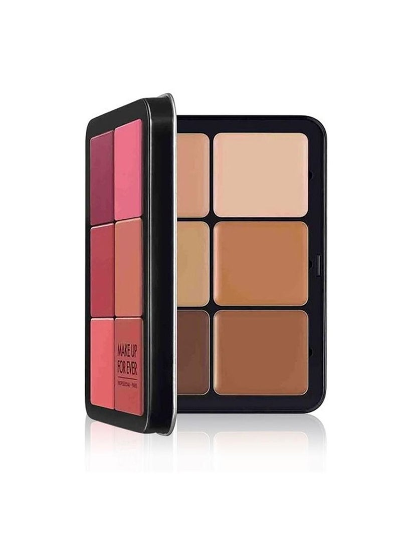 MAKE UP FOR EVER Essential Ultra HD Blush And Concealer Pallete - Image 1