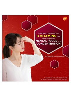 gsk Stresstabs Multivitamins + Iron Tablets, Anti-Stress Vitamin Formula Enriched with Essential Vitamins and Minerals, 30 Tablets.  - Image 3