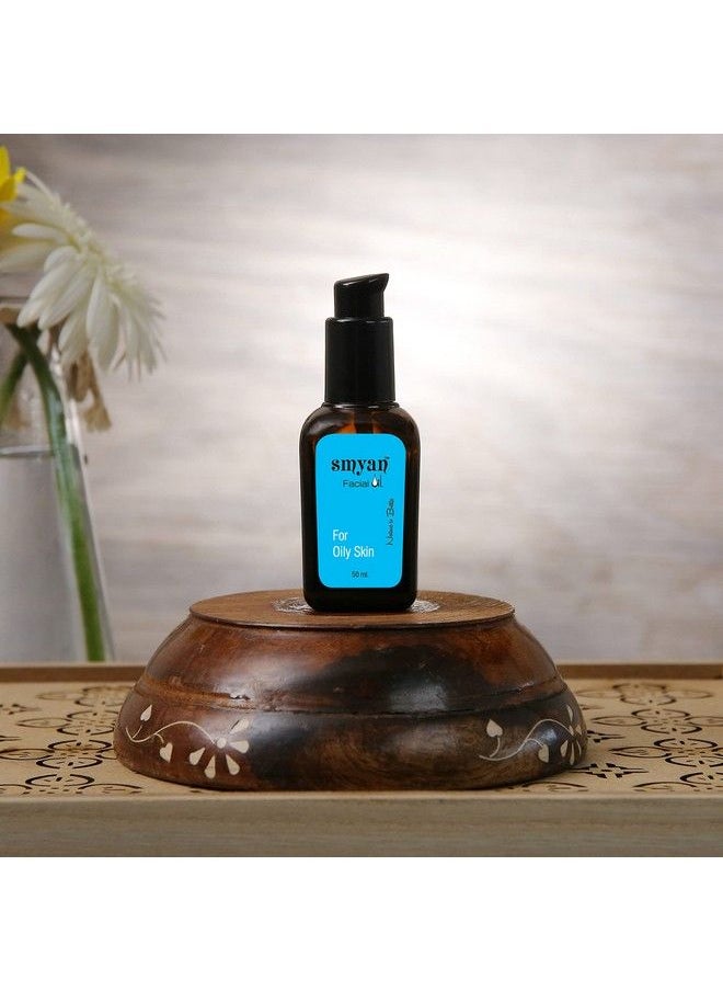Smyan - Facial Oilinface Serum With Face Oil For Oily Skin Youthful Nourishes And Glowing Skin Boosts Collagen & Elasticity With Anti Aging Properties 50Ml - Image 1