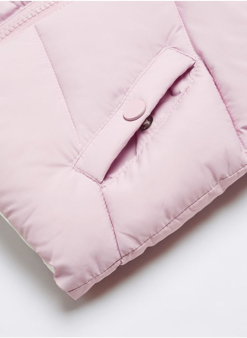 MANGO - Kids Puffer Down Jacket - Image 1