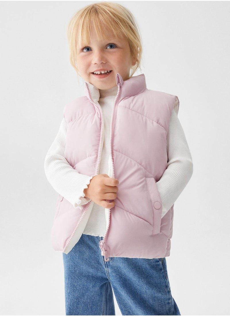 MANGO - Kids Puffer Down Jacket - Image 1