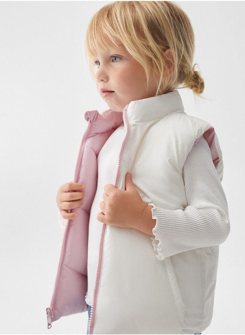 MANGO - Kids Puffer Down Jacket - Image 1