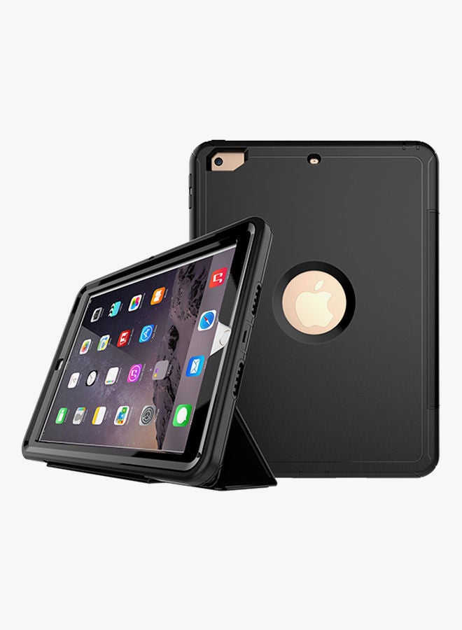 NIBEMINENT Protective Case Cover For Apple iPad (2017) 9.7-inch Black - Image 4