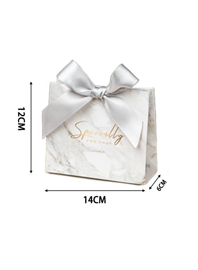 زيمي 24 قطعة من حقائب هدايا شكرًا لك، حقيبة تسوق، حقائب حفلات للأطفال، لوازم الوجبات الخفيفة، حقيبة هدايا الحلوى، حقائب الطعام، حقائب لحفلات أعياد الميلاد وحفلات الزفاف مقاس 14*12*6 - Image 3