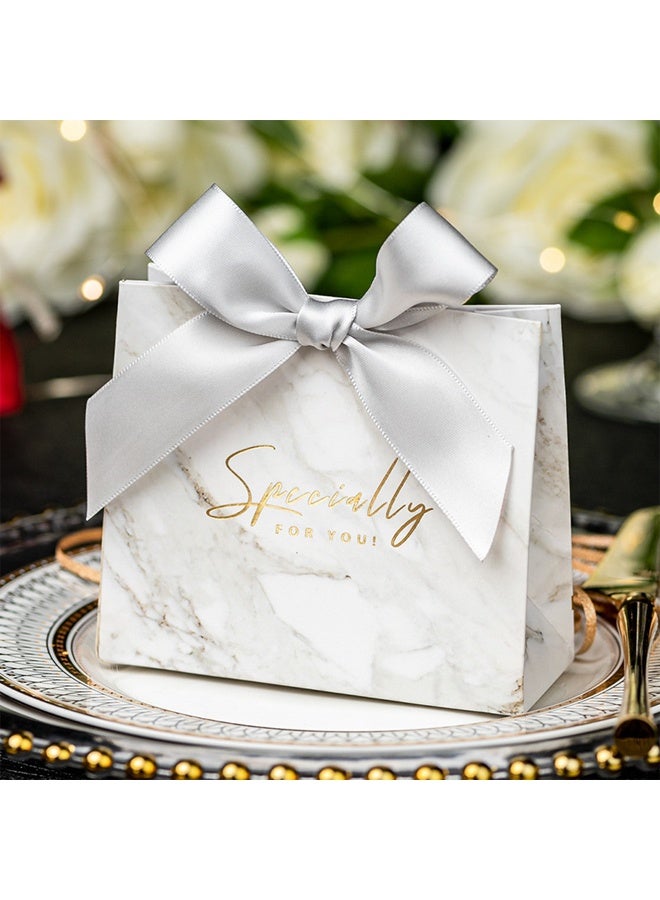 زيمي 24 قطعة من حقائب هدايا شكرًا لك، حقيبة تسوق، حقائب حفلات للأطفال، لوازم الوجبات الخفيفة، حقيبة هدايا الحلوى، حقائب الطعام، حقائب لحفلات أعياد الميلاد وحفلات الزفاف مقاس 14*12*6 - Image 2