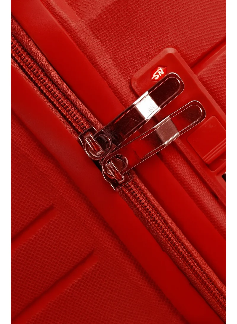 MNUK VIAJERO 24inch Luggage| Propylene Hardside Trolley|Double 360Â° 4 Wheeler| Medium-24 Inch| Maroon