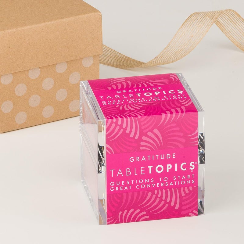 TableTopics Gratitude - 135 Gratitude Conversation Cards for Positive Table Talk with Family & Friends - Image 5