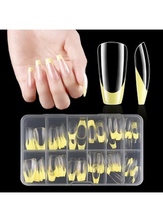 [Yellow] 120 French Trapezoidal Nail