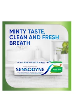 Sensodyne Fresh Mint Sensitive Toothpaste, ADA Accepted Toothpaste for Cavity Prevention and Sensitive Teeth Treatment - 4 Ounces (Pack of 2) - pzsku/ZA325DF95F05F7F269F08Z/45/_/1715168756/238c77c3-511e-4a16-95cc-d6382c703bbc