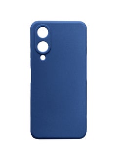 Wtech Premium Soft Liquid Silicone Case Cover For Vivo Y28 5G 2024 Navy Blue  - Image 5