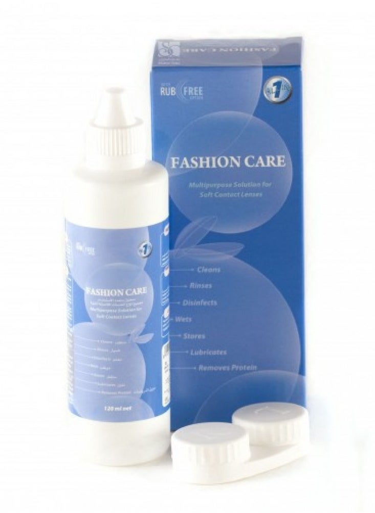 Fashion Care - Multi-purpose lens solution to protect soft contact lenses - Image 1