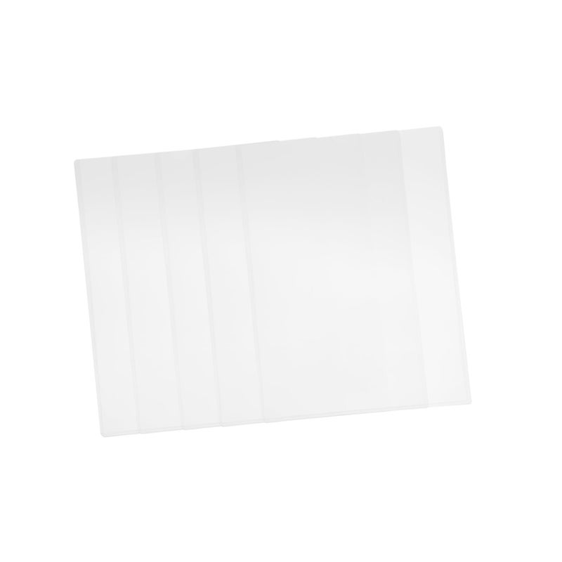 مجموعة واقيات الأوراق من PVC مقاس A4 5 قطع غلاف وثائق متين أغطية واقية - Image 2
