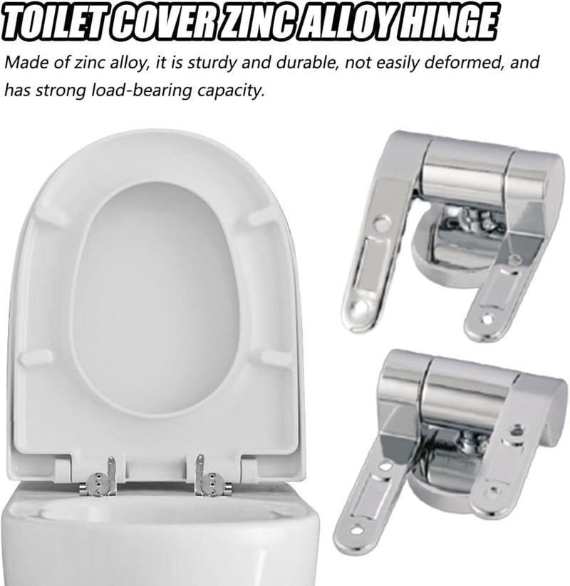 Toilet Hinges Modern Contemporary Noise Reductions Slow Simple Install Slow - Image 2