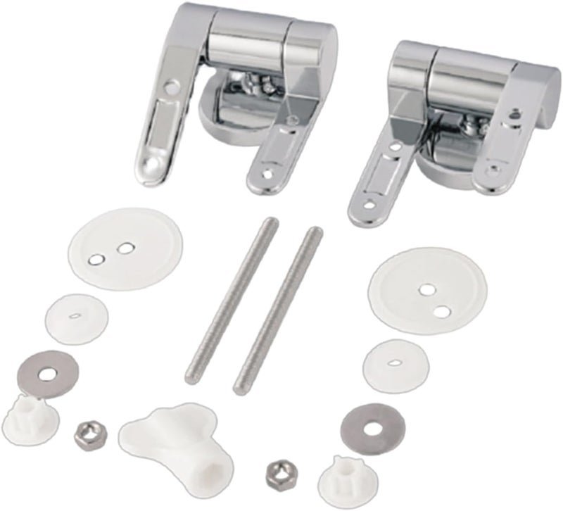 Toilet Hinges Modern Contemporary Noise Reductions Slow Simple Install Slow - Image 1