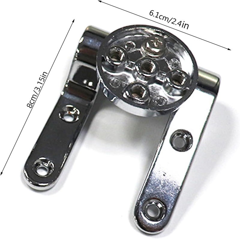 Toilet Hinges Modern Contemporary Noise Reductions Slow Simple Install Slow - Image 5