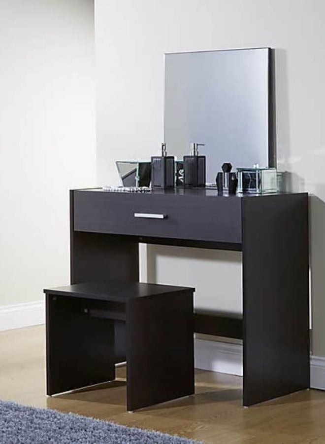 Karnak Ana Black Dressing Table Set