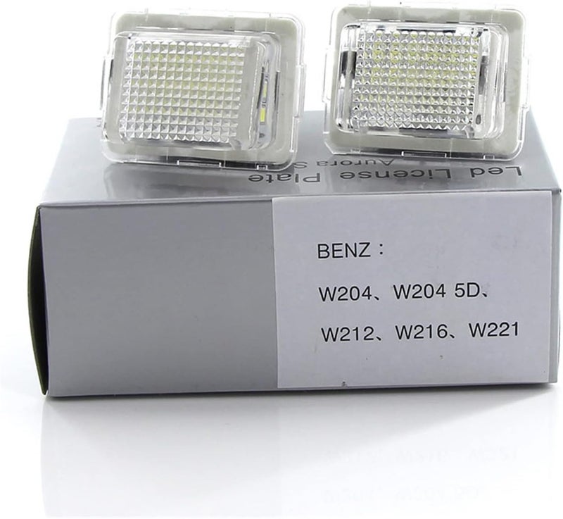 DEMULAX 2pcs License Plate Lights Bulb CANbus - Image 4