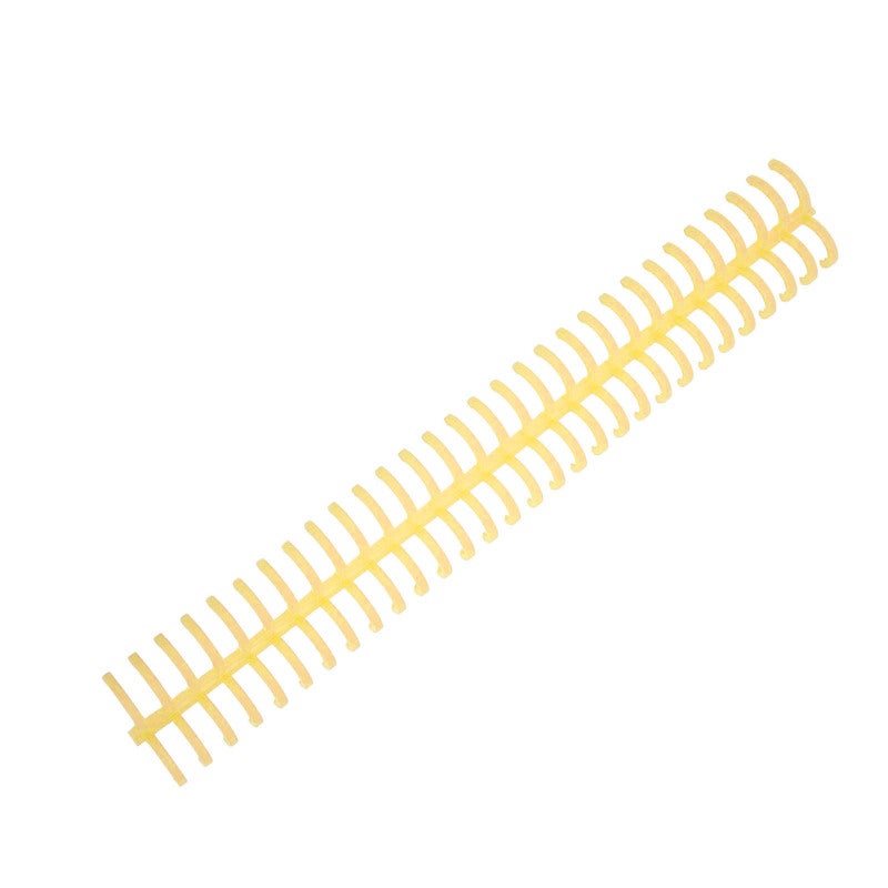 Spiral Binding Coil 16mm Inner Diameter Holds 130 Sheets - Premium Plastic Durable Binding Spine - 10-Pack Yellow for Office Classroom Library - Image 2