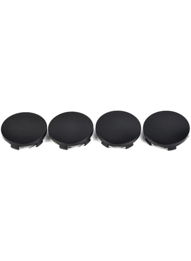 4 Pack 60mm ABS Black Car Wheel Hub Center Cap Cover for Most Cars Trucks SUVs - Image 5