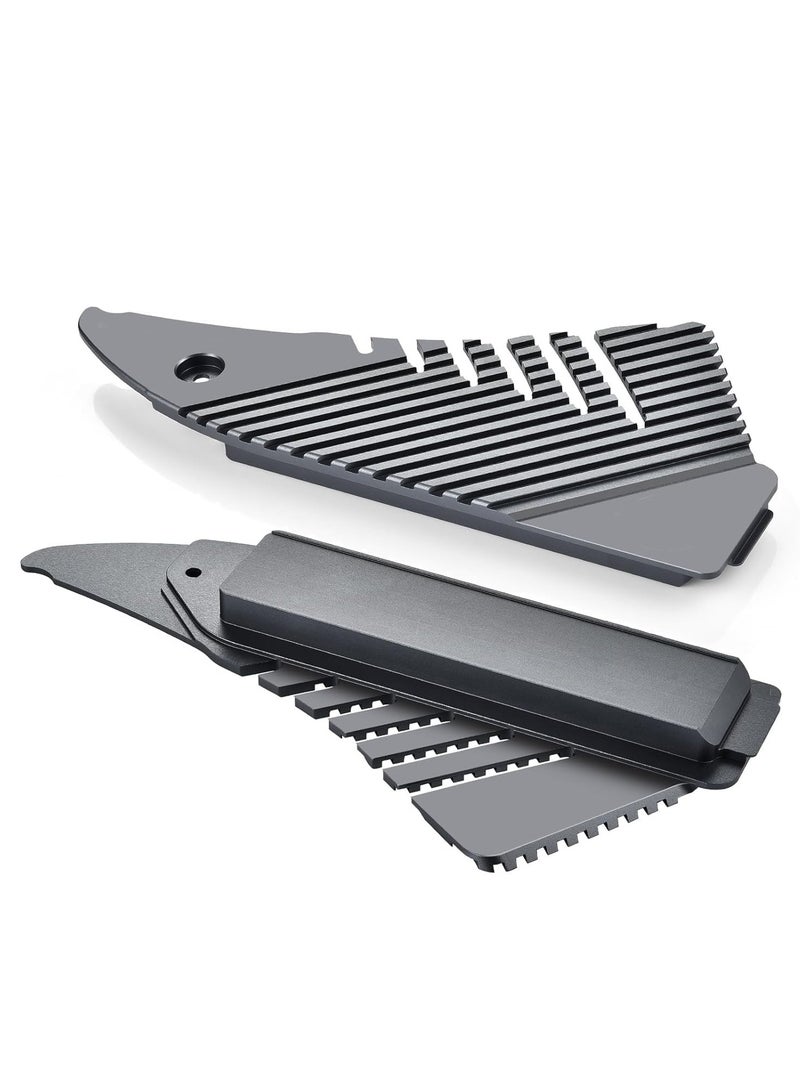 Excefore M.2 Heatsink for PS5 NVMe SSD Aluminum Heatsink with 10 Thermal Pads for Playstation 5 and PC Internal M.2 Gen4 NVME PCIE 4.0 SSD Cooling Mounting Post Kit Expansion Slot - Image 1