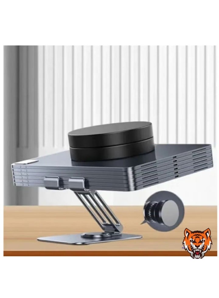 TIGER "Rotatable Cellphone & Tablet Holder – Aluminum Alloy Desktop Stand with Adjustable Angles, Sturdy and Stylish Design" - Image 2