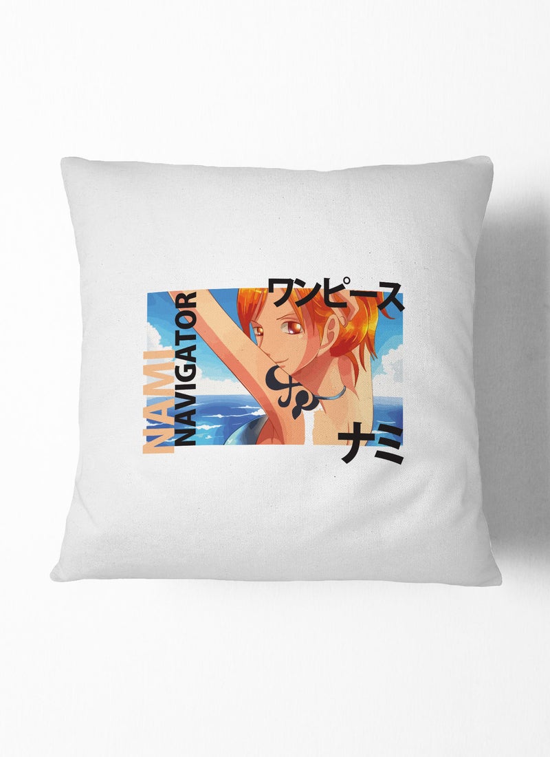 LOUD UNIVERSE One Piece Jar One Piece Couch Cushion Cat Burglar Decorative Cushion Nami Navigator-Manga Fan Gift - Image 1