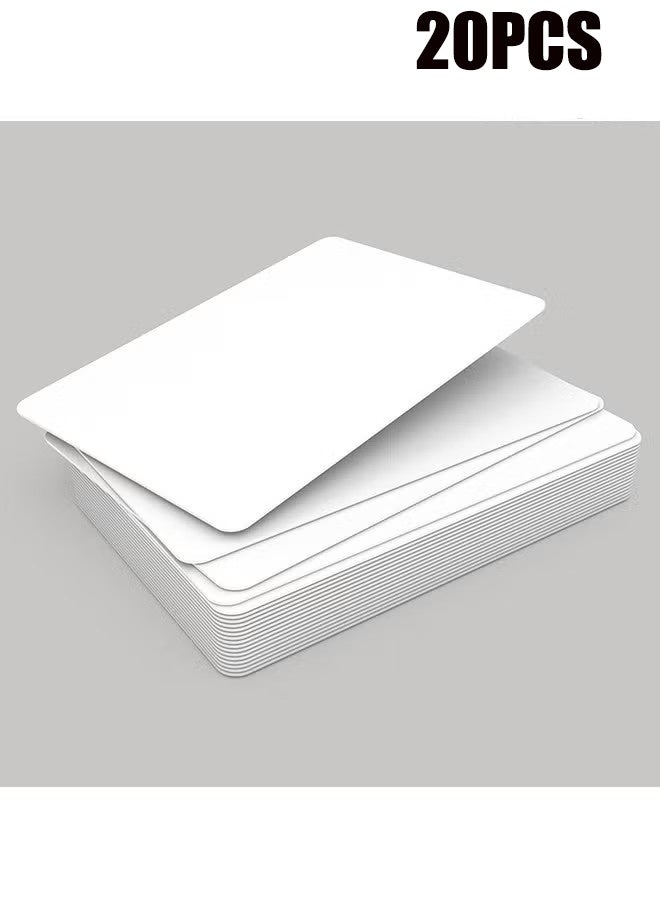 واي جيه 20 قطعة من بطاقات NFC فارغة, الشعارات بطاقات NTAG 215 PVC قابلة للبرمجة ، متوافقة مع Amiibo و TagMo لنظام Android جميع الهواتف ممكنة - Image 1