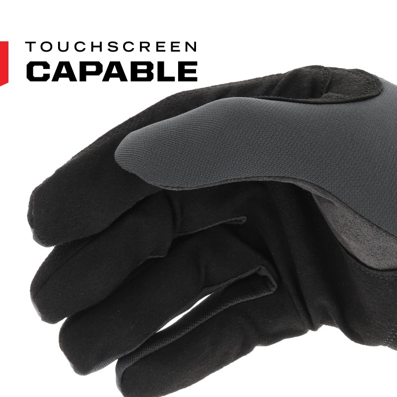 Mechanix Wear Mechanix Wear: FastFit Work Glove with Elastic Cuff for Secure Fit, Performance Gloves for Multi-Purpose Use, Touchscreen Capable Safety Gloves for Men (Black, Medium)  - Image 2