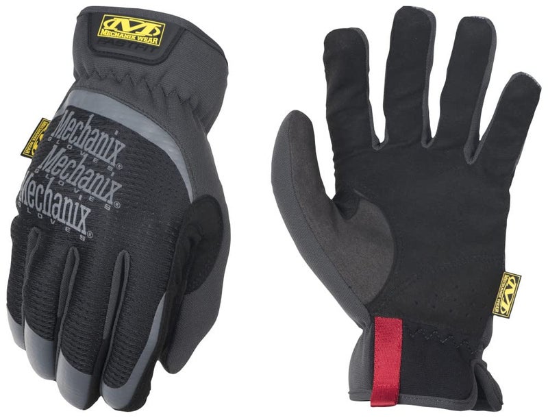 Mechanix Wear Mechanix Wear: FastFit Work Glove with Elastic Cuff for Secure Fit, Performance Gloves for Multi-Purpose Use, Touchscreen Capable Safety Gloves for Men (Black, Medium)  - Image 1