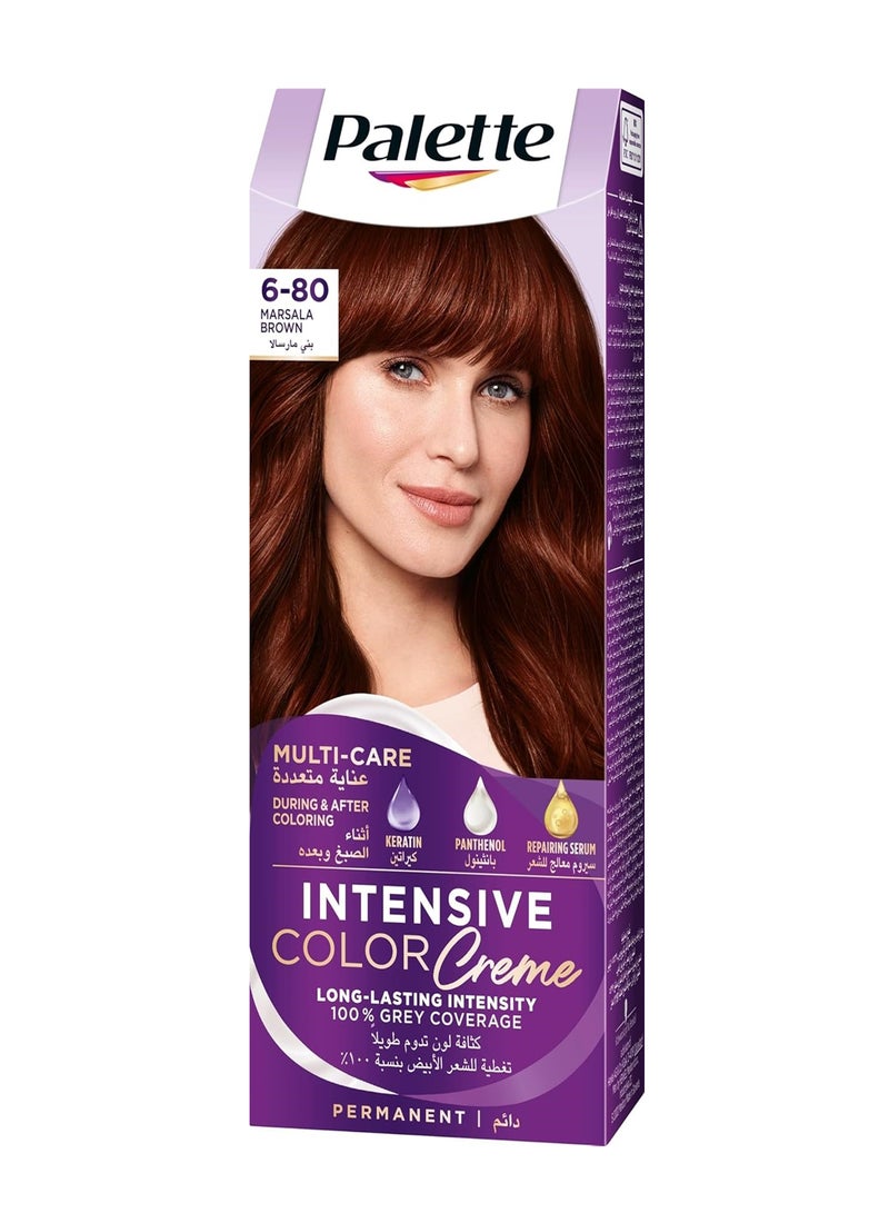 Palette Intensive Color CrÃ¨me 6-80 Marsala Brown 110ml - Image 1