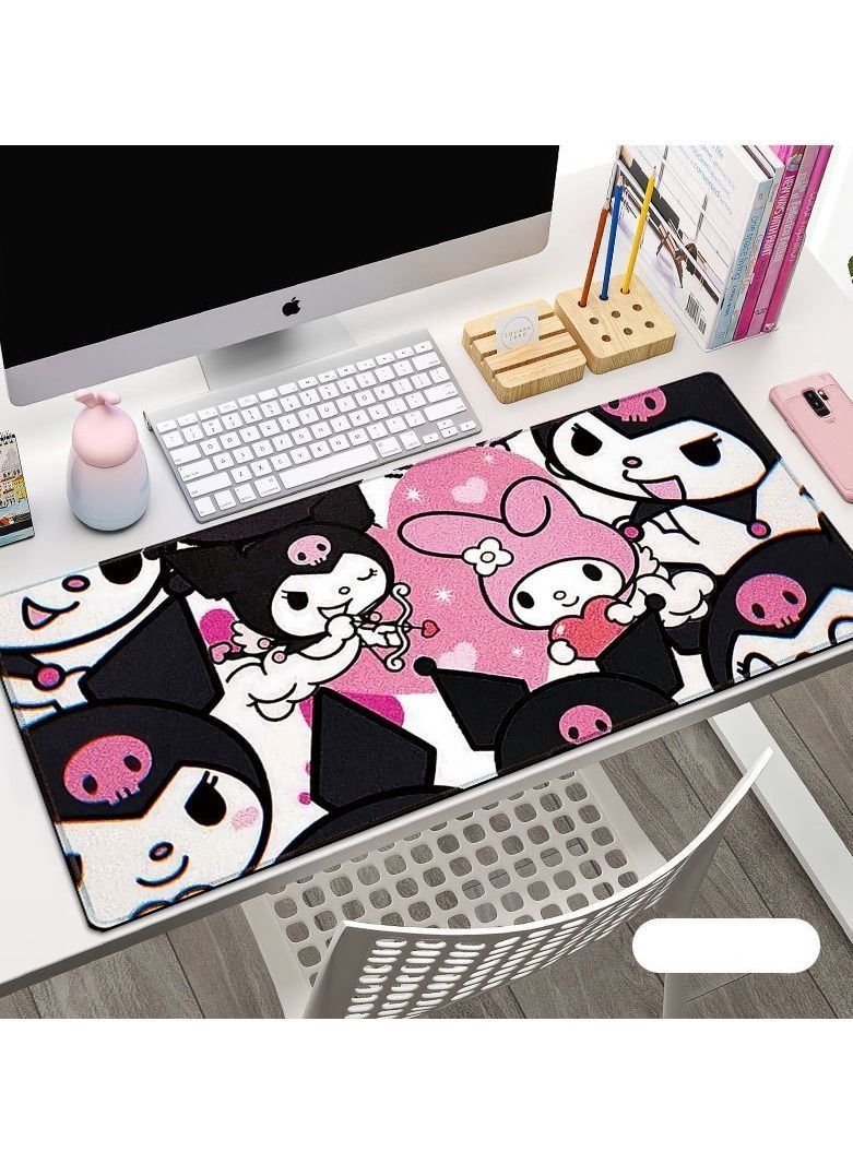 Y&D Kuromi Melody Cinnamoroll Large Gaming Keyboard Mouse Pad Non-Slip Rubber Cloth Computer Game Children Mat For Boys Girls - Image 2