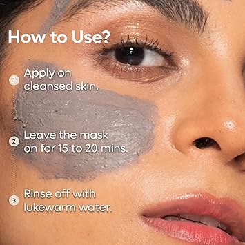 mCaffeine Naked and Raw Coffee Face Mask Enriched with Pure Arabica Coffee Argan Oil and Vitamin E Removes Excess Oil and Avert Dryness 100 g - Image 3