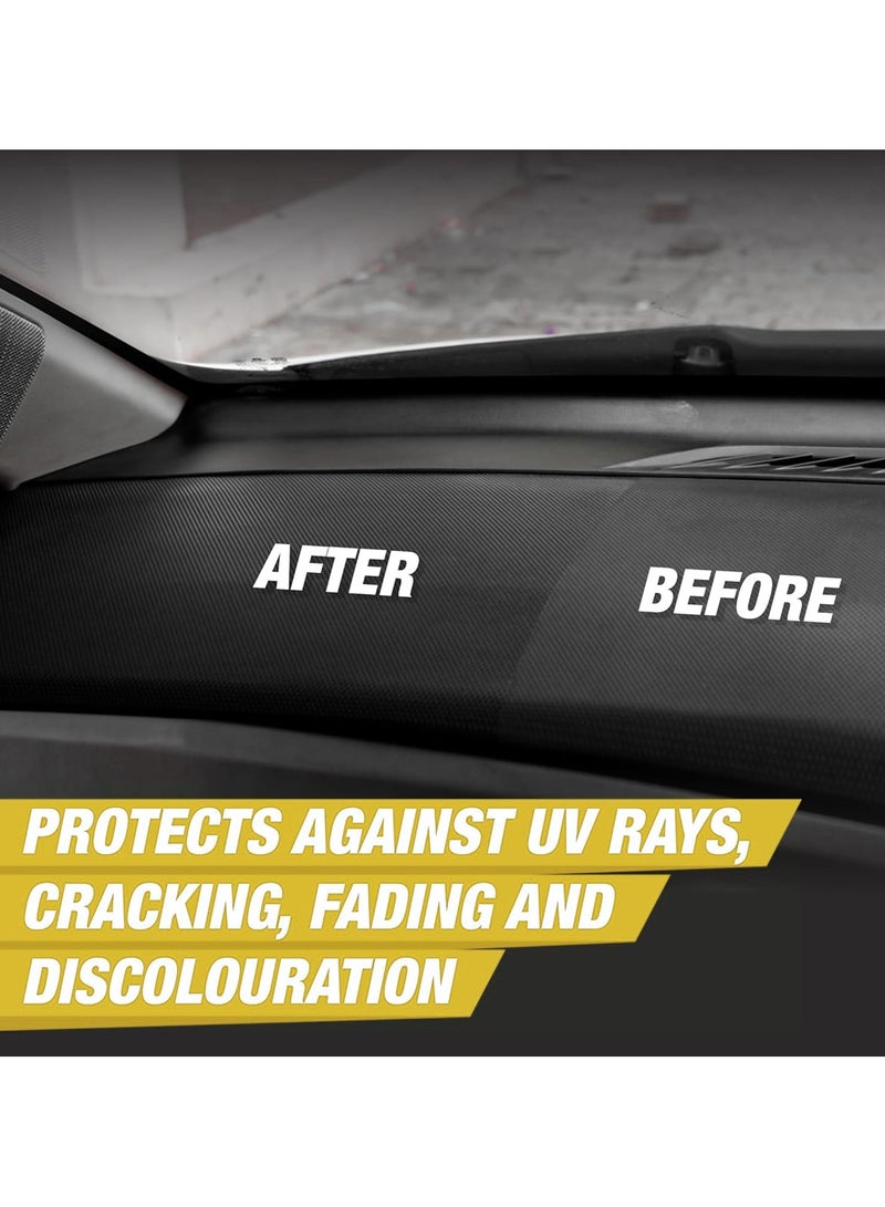 Safi WAX Safi Wax Dashboard Polish Spray Jasmine Scent 250ml UV Protection Dust Repellent & Quick Drying for Car Interiors, SFW-17  - Image 3