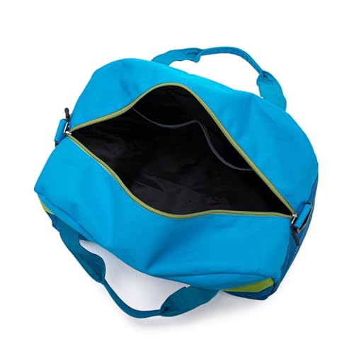 HawLander Kids Duffle Bag for Boys or Girls, Fit School Practice, or Overnight Travel (Blue) - Image 4