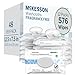 McKesson Washcloth Wipes for Adults Unscented 12 Pack 576 Washcloths Disposable Wash Cloths for Body FragranceFree NoRinse Formula Good for Incontinence and Elderly 48 Wipes Per Pack - Image 1