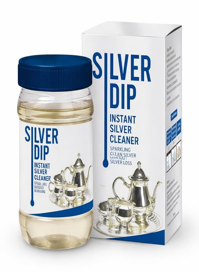 CAVERNSHOP Silver Dip Cleaner 300 ml | Instant Shine for Utensils, Idols, Pooja Items & Coins | Easy Dip-Rinse Formula - Image 1