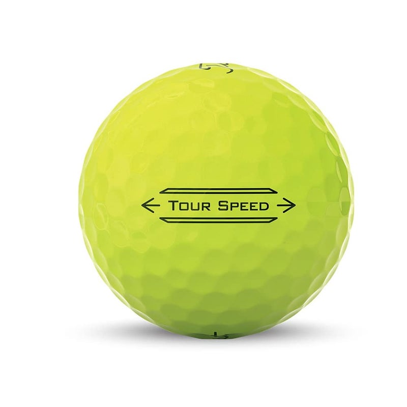 Titleist Tour Speed Yellow Golf Balls (One Dozen) - Image 3