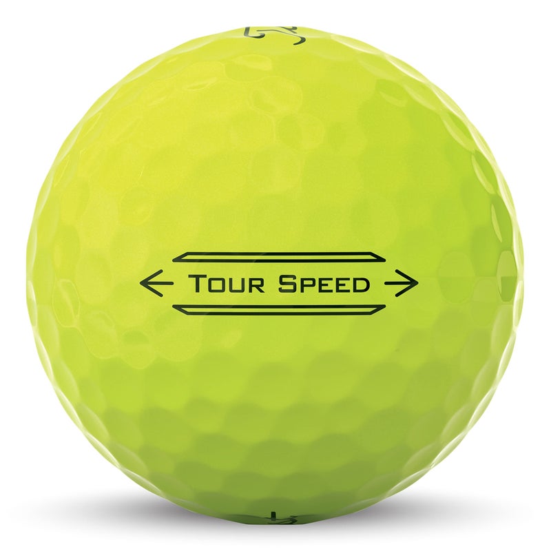 Titleist Tour Speed Yellow Golf Balls (One Dozen) - Image 4