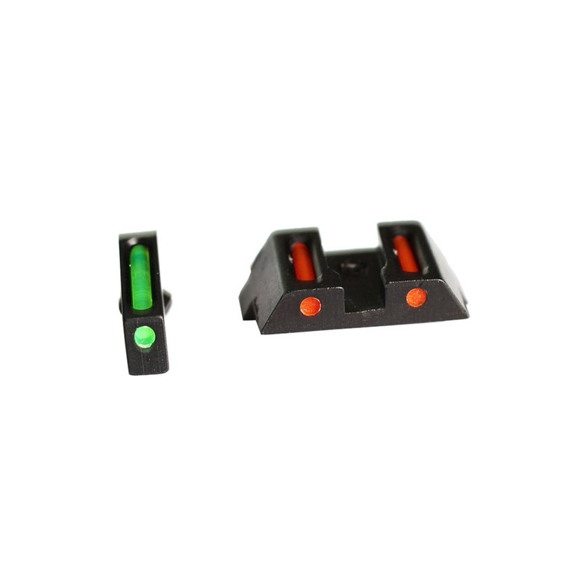 Glock Sight Glock Fiber Optic Front and Rear Sight Sight Sight Tactical Accessories Export(Red) - Image 4