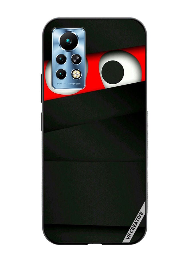 VR CREATIVE Protective Case Cover For Infinix Note 11 Pro Eyes Design Multicolour - Image 1