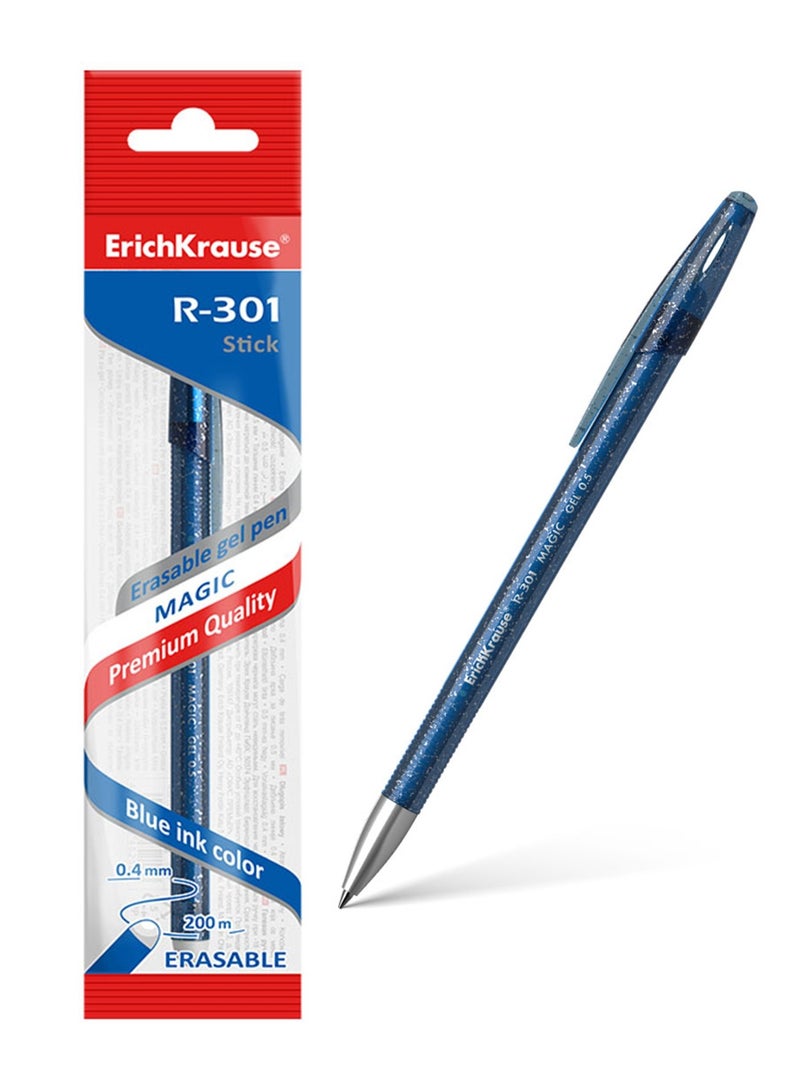 ErichKrause قلم جيل سحري قابل للمسح 1 قطعة R-301 حبر أزرق - Image 1