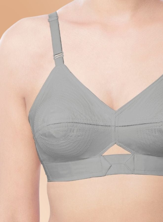 BRIDA Brida Women's Cotton Bra(Kavya Xtrasoft) & High-Waisted Panties Set(Petals)- (Colours & Print May Vary)  - Image 4