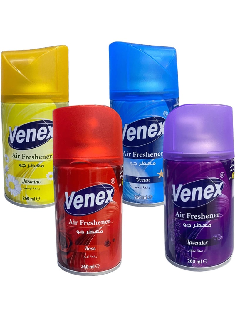 فينكس 4 قطع معطر جو برائحة مختلفة 4*260 مل - Image 1