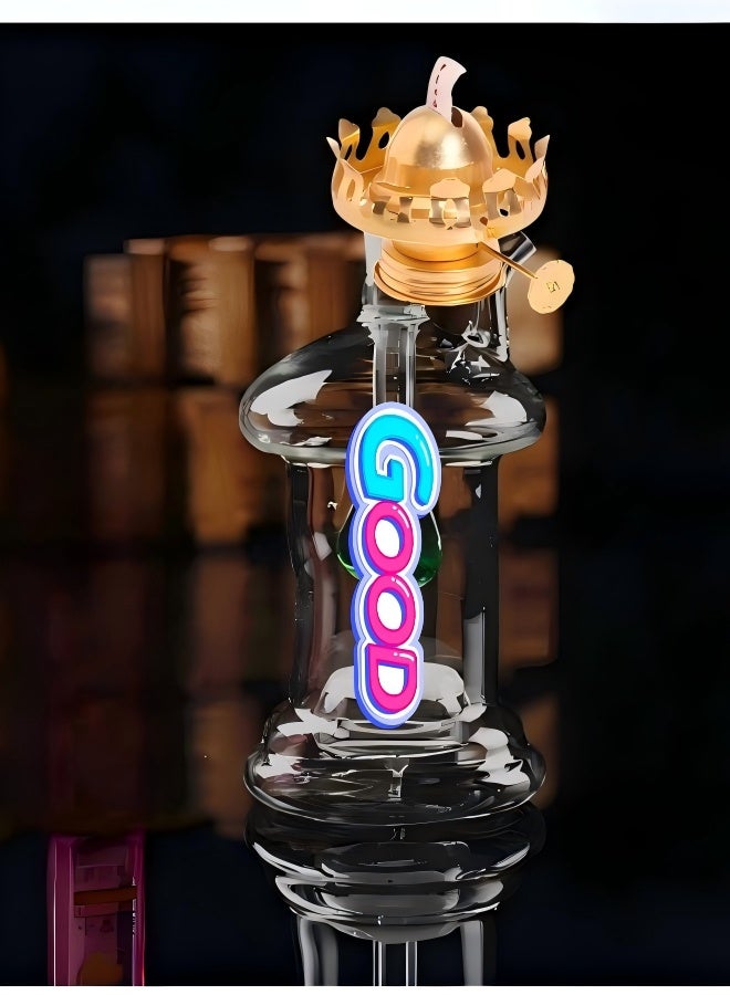 Premium Heat Resistant Glass Vase Oil Lamp Bottle Medical Grade High Borosilicate Material for Long lasting Use