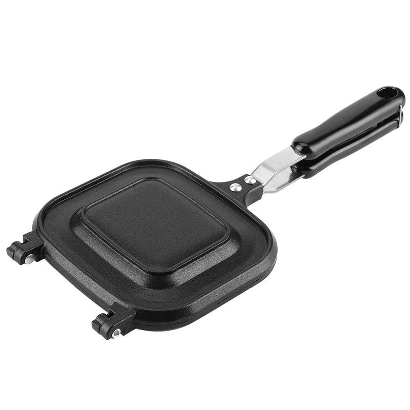 Aluminum Electric Black Maker Fry Pan 14.4 Inch For Quick Breakfast Preparation - Image 4