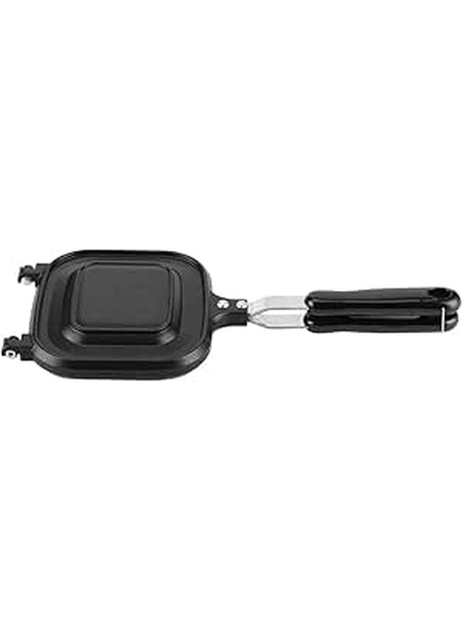 Aluminum Electric Black Maker Fry Pan 14.4 Inch For Quick Breakfast Preparation - Image 1